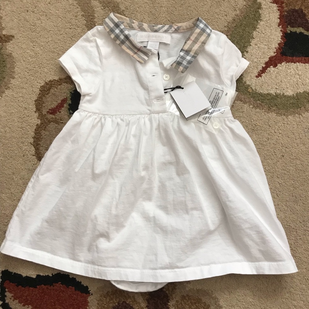 NWT girls Burberry dress